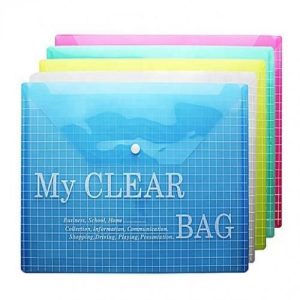 Document Holder Clear Bag Dozen