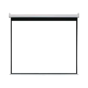 Manual Pull Down Projection Screen 180cm x 180 cm