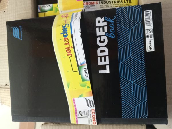 Quality 4 Quire Ledger Book - Image 3