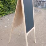 Portable Double-Sided Chalk Board 4ft x 3ft (120cm x 90cm)