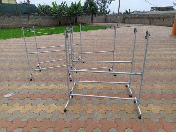 Adjustable White Board Stand With Wheels (Maximum Size 200cm Width) - Image 5