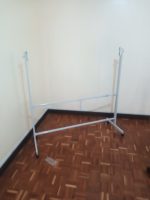 Adjustable White Board Stand With Wheels (Maximum Size 200cm Width) - Image 3