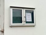 Glass Sliding Noticeboard 90cm x 60cm with Open Doors Design - Image 6