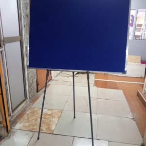 Imported Notice Board with Heavy Duty Tripod Stand – 120cm x 90cm (4ft x 3ft)
