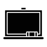 Blackboard Icon Style Free Vector